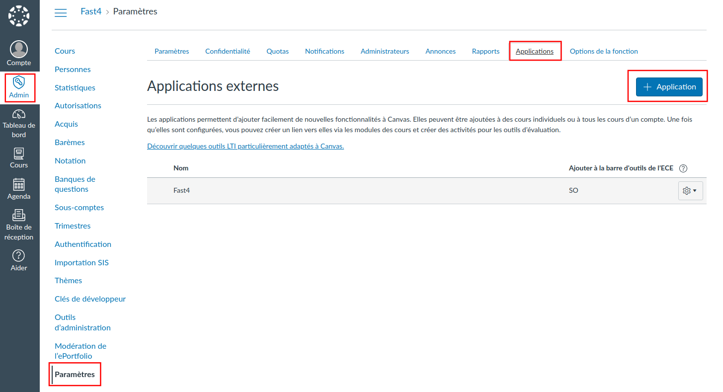Create application