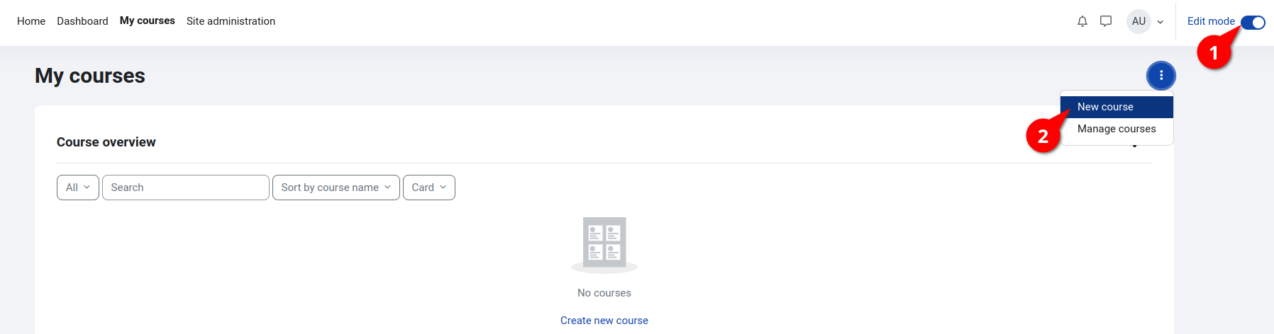 New course