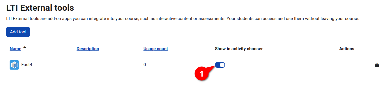Add external tool